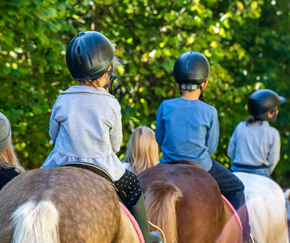 Escursione a cavallo bambini San Martino di Castrozza
