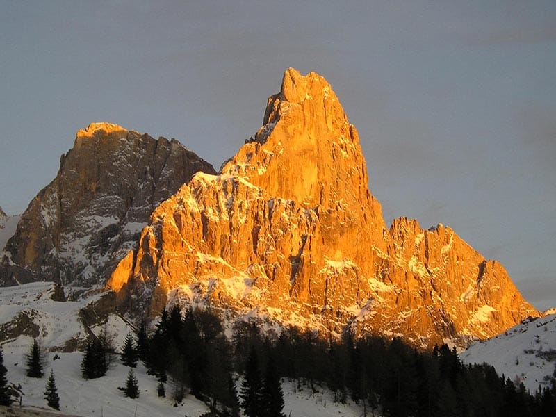 Cimon della Pala da Passo Rolle