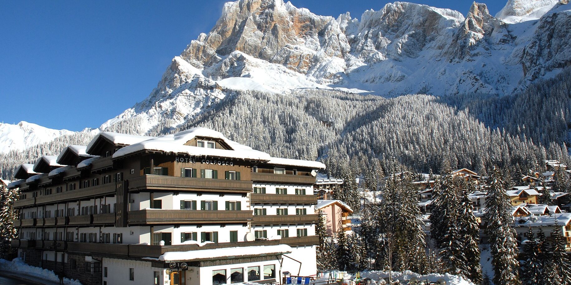 Family Hotel Colfosco San Martino di Castrozza Inverno Panorama innevato Family Hotel Colfosco San Martino di Castrozza