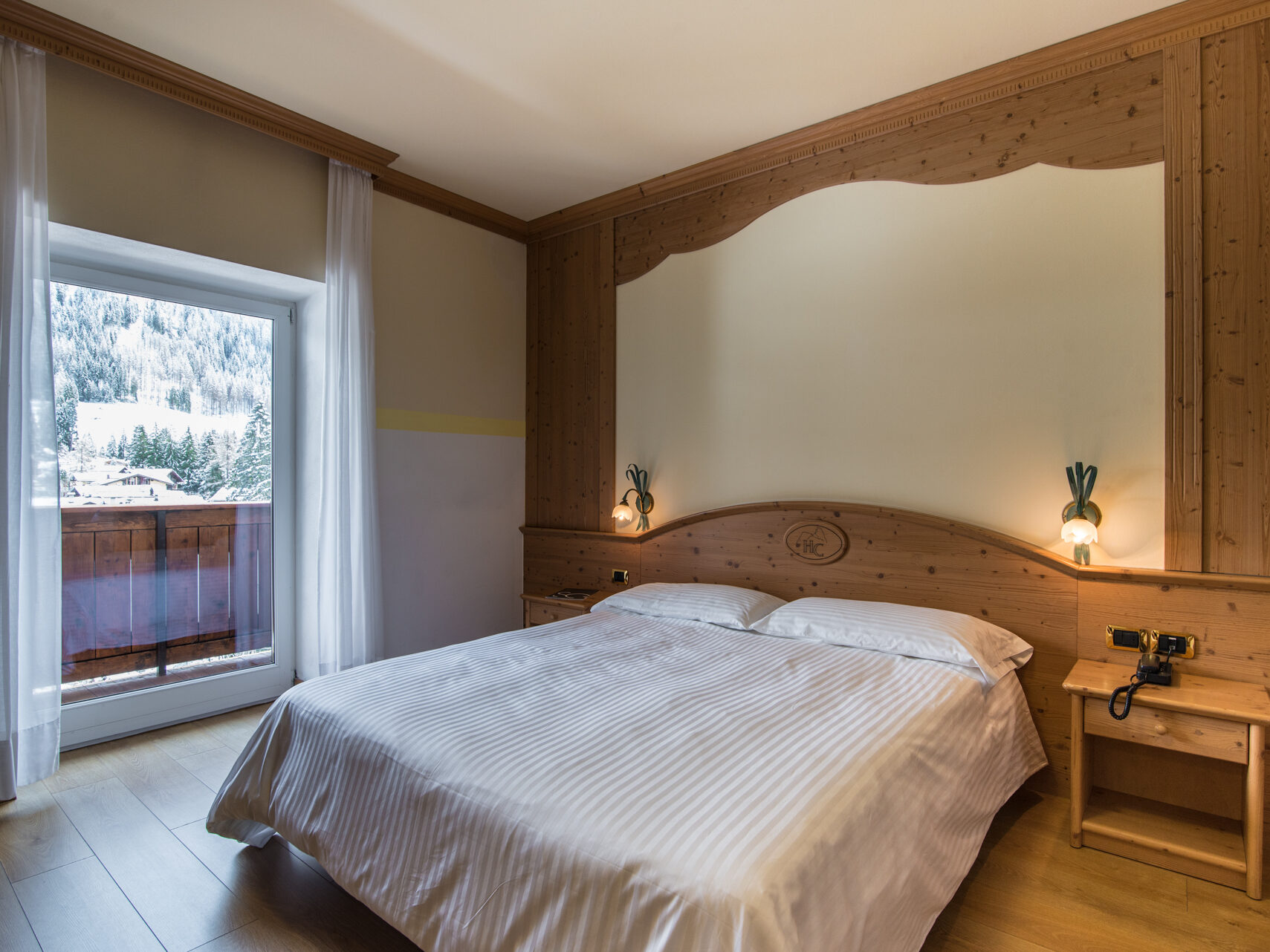 Hotel Colfosco Camera Panoramic