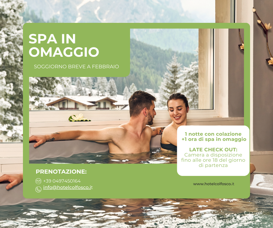 1 notte con spa in omaggio e late check out